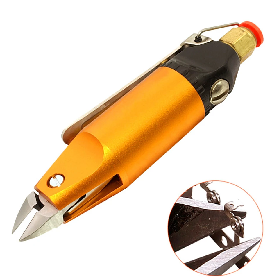 Micro Pneumatic Scissors Air Cutter Wind Shear Cutting Off Copper Iron Aluminum Wire Circuit Board Pins Soft Material Burr