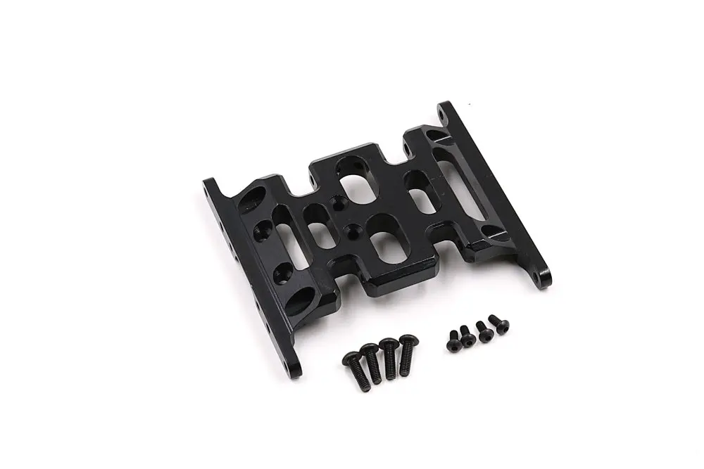 CNC aluminio 1/10 RC coche Axial SCX10 II 90046 caja de cambios montaje inferior soporte de transmisión pieza de actualización
