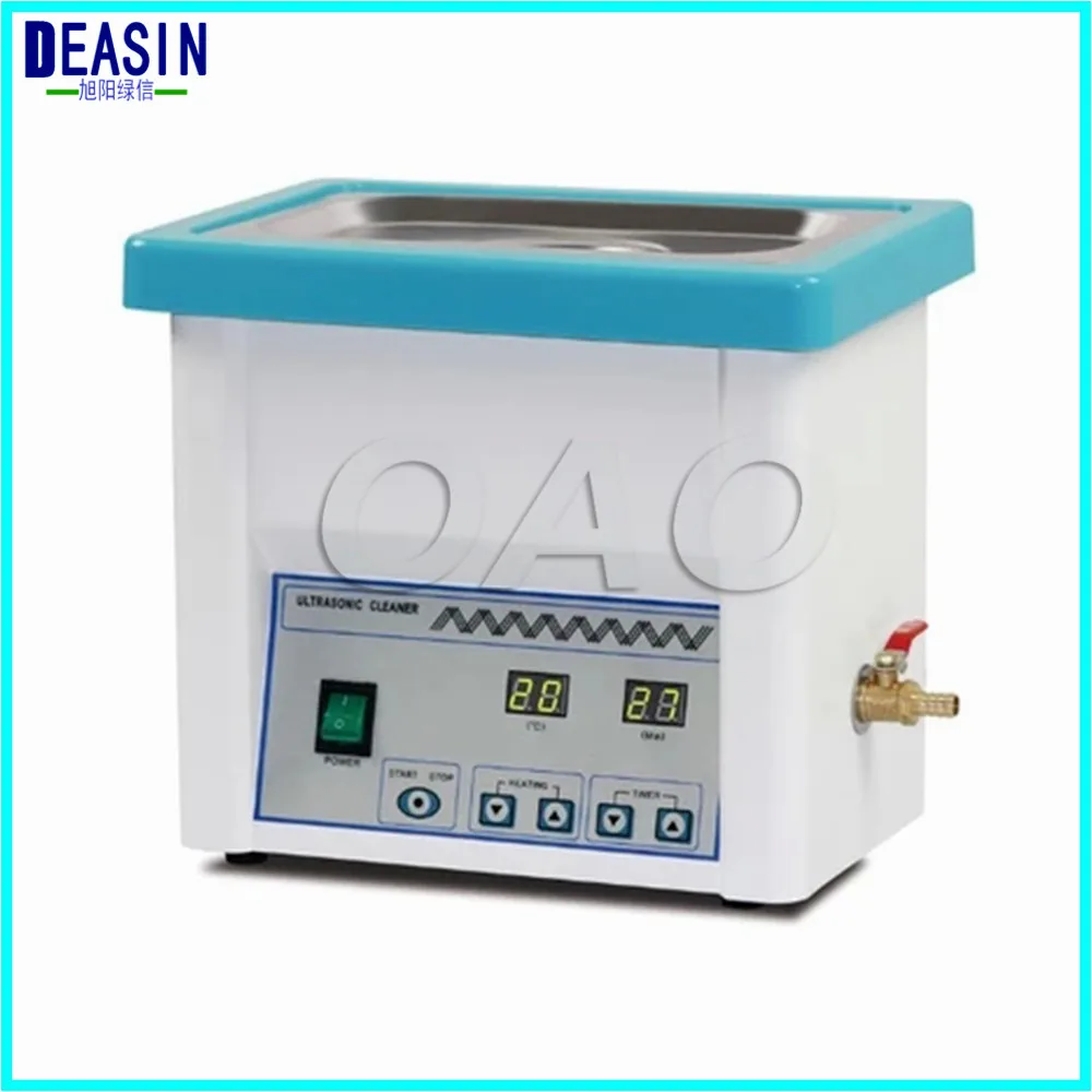 Dental Digital Ultrasonic Handpiece loupes Cleaner 5L Ultrasonic Clean Bathroom Glass Cleaning  Mini Laboratory Equipment