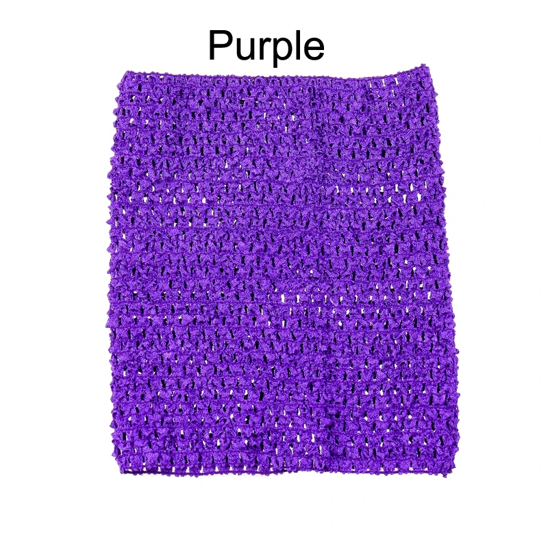 Baby Girl 9Inch Crochet Tutu Tube Tops Chest Wrap Wide Crochet Tops for DIY Tutu Dress Supplier
