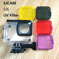 Clownfish For SJCAM SJ6 Legend Accessories Diving Lens UV Filter Waterproof Case Cap Protective Cover For THIEYE T5E E7 Camera