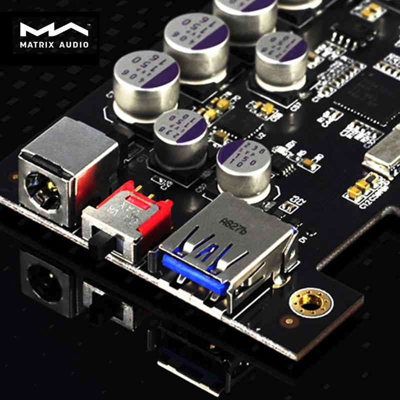 Ma Trận nguyên tố H Hi-Fi Giao Tiếp USB 3.0 mở rộng Thẻ Crystek femto Đồng Hồ