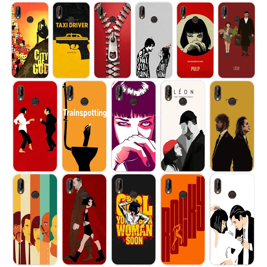 284Written And Directed By Quentin Tarantino Soft Silicone Tpu Cover Case for Honor 10 huawei p mate 10 20 lite y5 y6 prime 2018