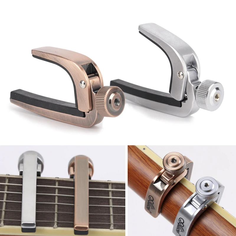 1PC Acoustic Classic Guitar Capo For Tone Adjusting for Electric Acoustic Guitar Ukulele Aluminum Alloy Guitar Part Accessories