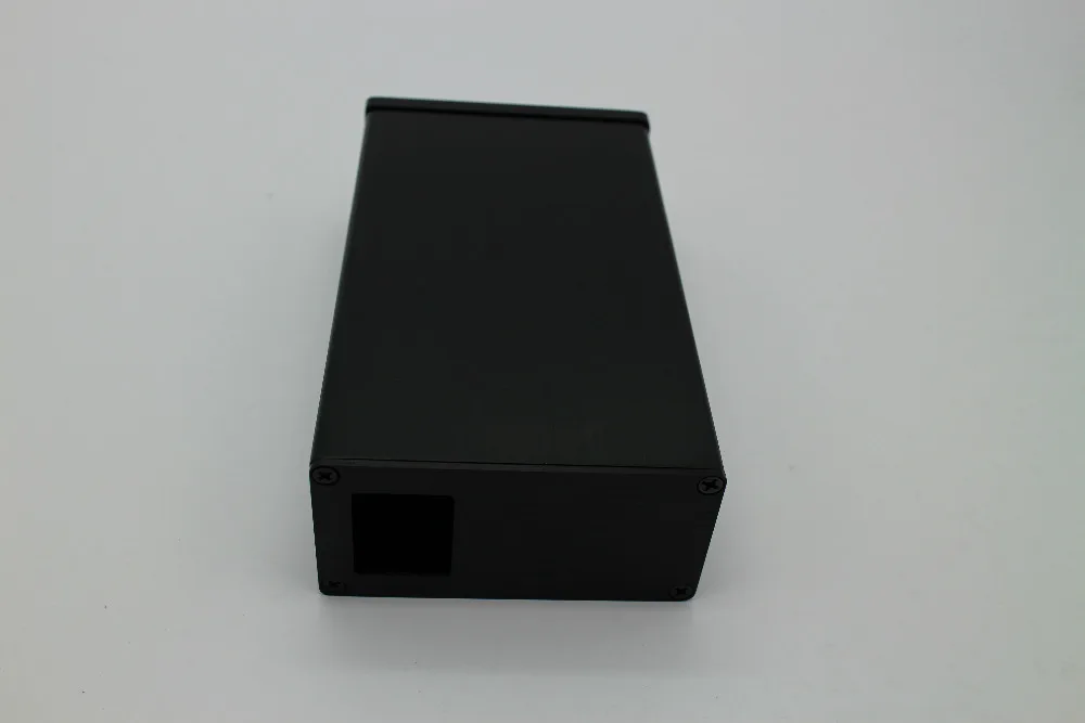 0905 gabinete amplificador de áudio de alumínio completo preto/caixa mini amp/caixa pré-amplificador/chassis psu frete grátis