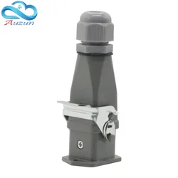 Heavy Duty Connector HDC-HA-2  4/5/6/8 Core  Pin 10/16A 250V Industrial Aviation Waterproof And Dustproof Plug Socket