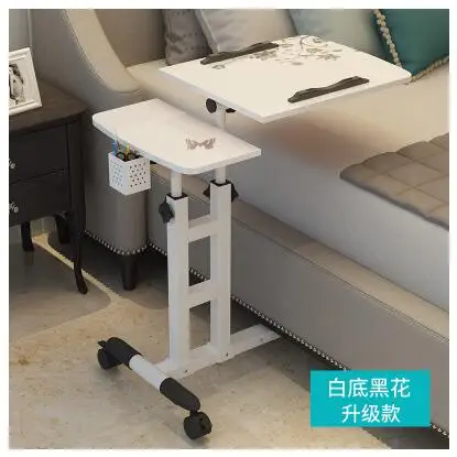 Lazy notebook bed bedside computer desk removable dormitory lift folding table simple land table.