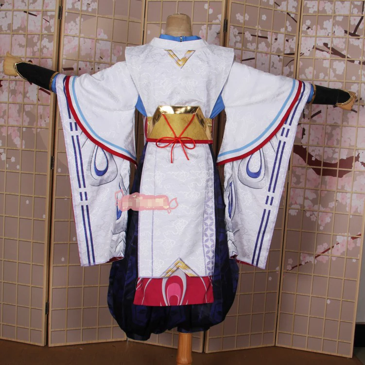 Anime! Onmyoji Youth Abe no Seimei The covenant of youth Kimono Uniform Cosplay Costume Men/Women Halloween Outfit