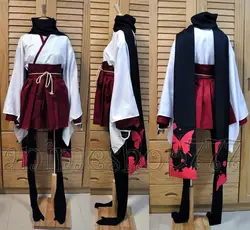 Hot Anime Inu x Boku SS Shirakiin Ririchiyo Atavistic Mikofuku Uniform Cosplay Costume Inu x Boku Secret Service Full Set Dress