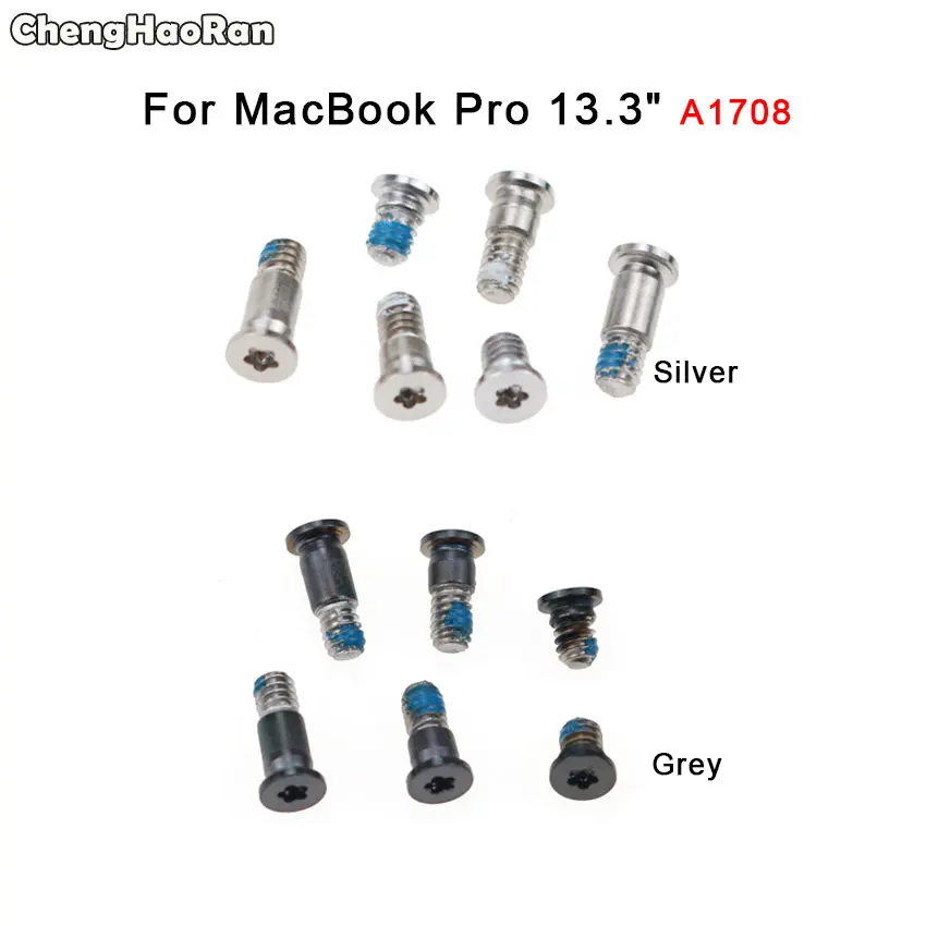 ChengHaoRan Универсальная крышка корпуса компьютера нижние задние винты для MacBook Pro 13 "A1278 A1286 A1502 A1706 A1707 A1708 Air A1369