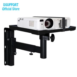 New arival Projector Wall Mount Full Motion Retractable Universal Projector Hanger Bracket Projector Bracket with tray