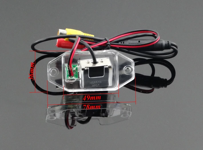 Factory selling car parking camera wire suitable for Toyota prado  original car use higest night vision 1 pcd bring led