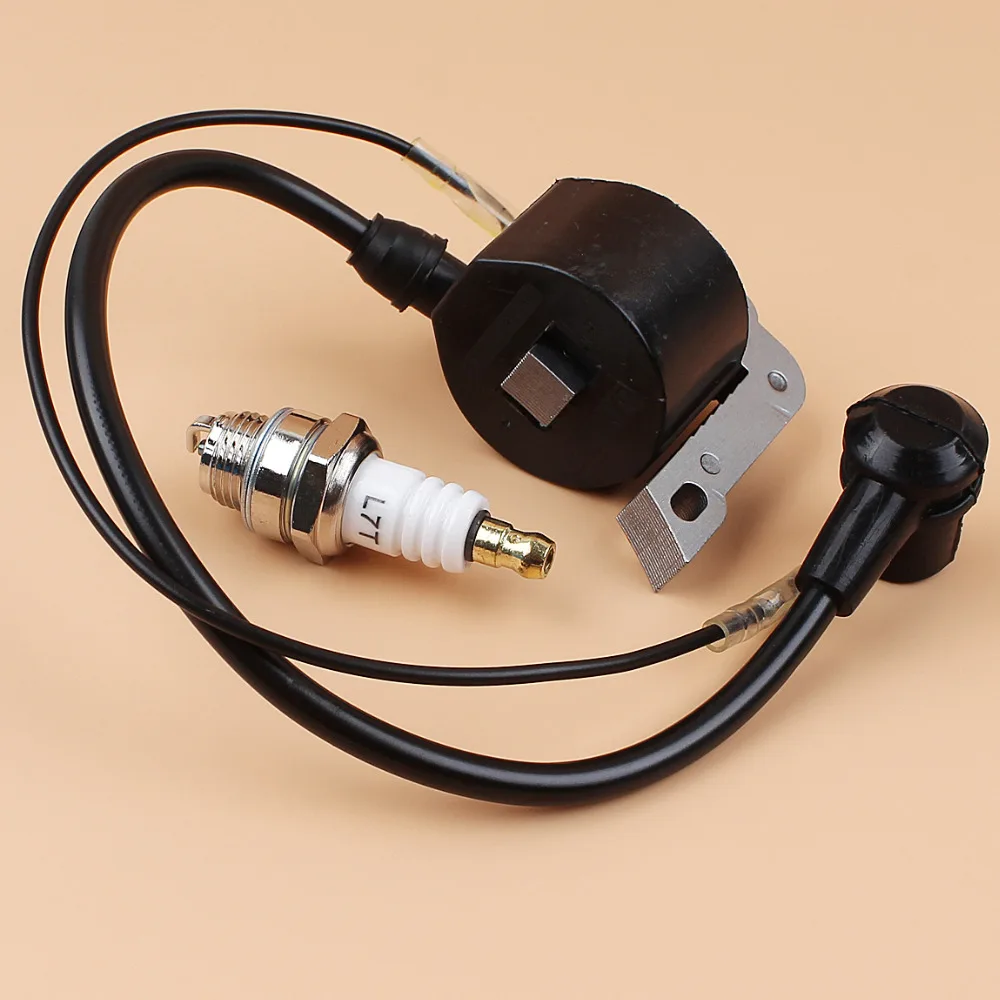 Módulo de bobina de ignição, vela de ignição para husqvarna 50 51 55 257 261 272xp, peças de reposição de motosserra