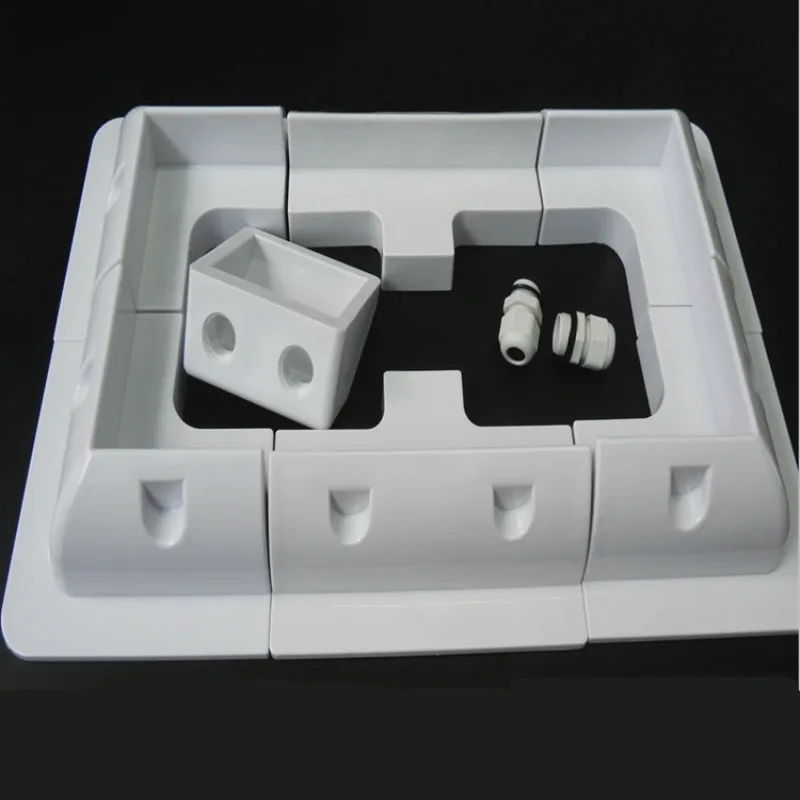 PV RV Plastic Solar Panel Mounting Bracket Kits ABS PV Plastic Bracket for Motorhome RV Caravan