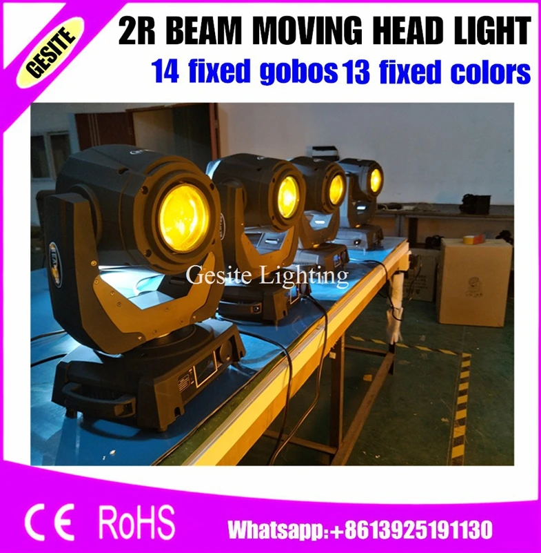 2pcs/lot China mini 132W sharpy 2r beam dj stage light effect moving head spot