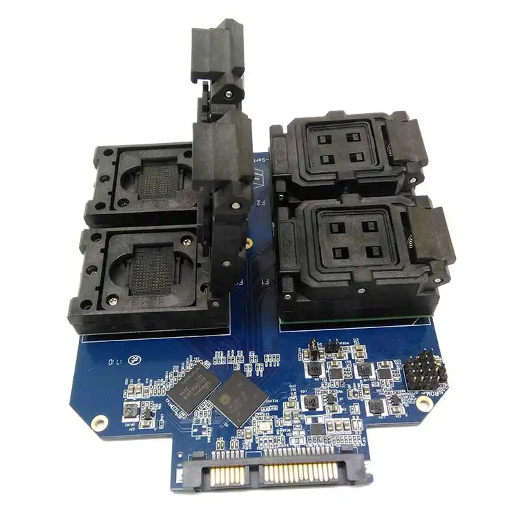 ATA Interface Testing Tool for SM2258H-to-BGA152/132-to-4-to-DIP48 Test Base