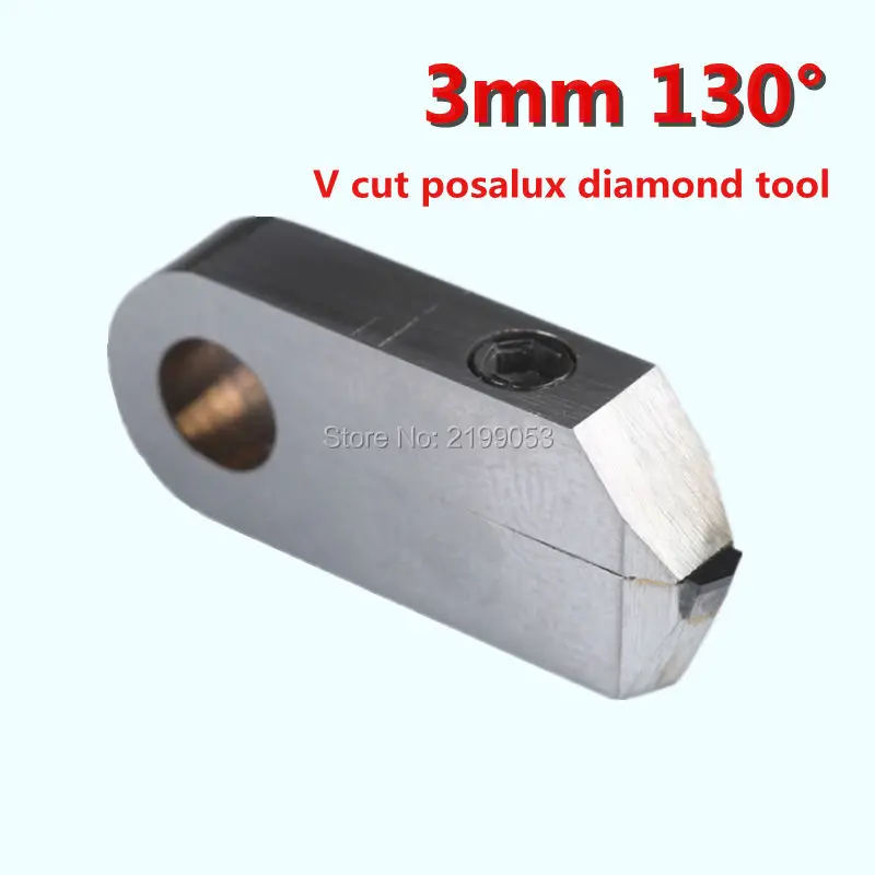 

Diamond Cutting Tools For Jewelry faceting Posalux V Diamond Tools With 3mm 130 degree PCD Tip