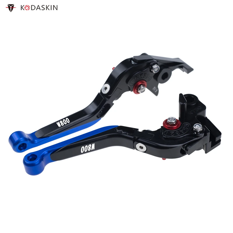 Motorcycle Left and Right Folding Extendable Brake Clutch Levers for KAWASAKI W800 SE 2012-2014