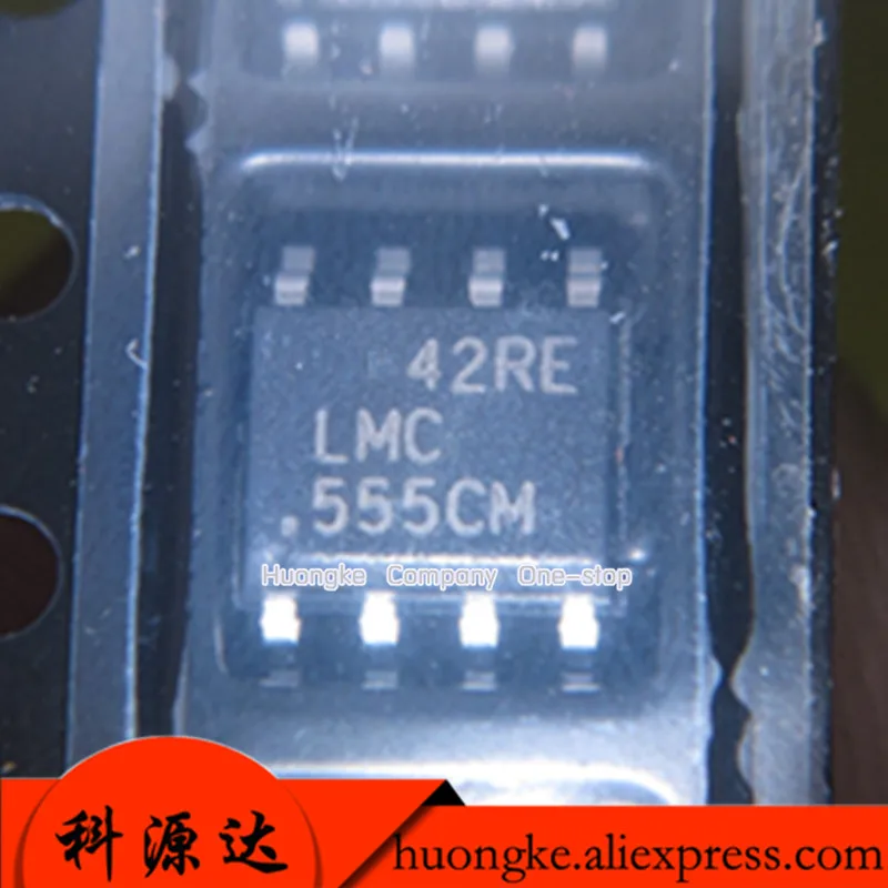 10PCS/LOT  LMC555  NE555  SOP8 IN STOCK