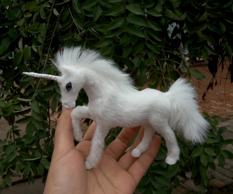 

cute simulation Unicorn toy lovely unicorn model gift about 15x3x11cm