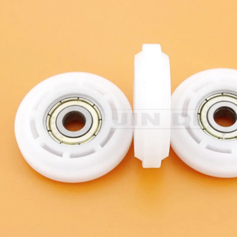 Free Shipping 625ZZ 5*29*8 mm bearing injected with POM rollers Miniature Ball Bearings NYLON pulley