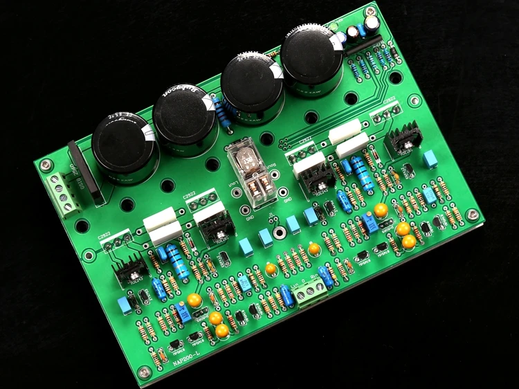 

2SC2922 tube + UPC1237H 75w*2 /8 ohms Naim NAP200 Stereo dual channel Pure post-amplifier audio amplifier board