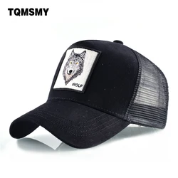 8 Kinds of embroidery animal Baseball Caps men Breathable Mesh Snapback caps Unisex sun hat for women bone Casquette Hip Hop cap