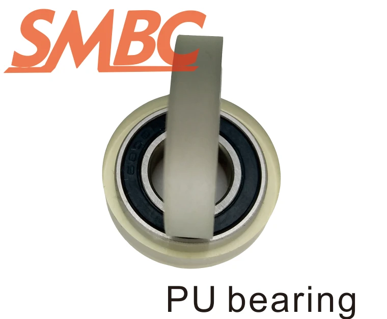 

Press wheel, PU bearings for doors and Windows 608, 8x30x7