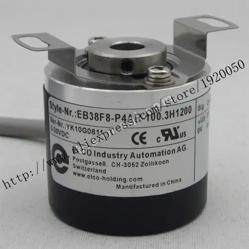 

stock EB38F8-P4AR-100.3H1200 Elco ELCO 8mm hollow shaft rotary encoder