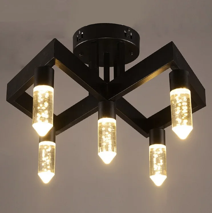 

Nordic Crystal Stigma LED Ceiling Light Creative Bar Living Room Study Bedroom Lights 5/8/9/15 heads lighting lamps ZA