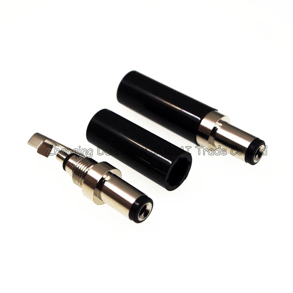 Top Quality TAIWAN 3-10A 2.1 x 5.5*9.5 mm DC Power Male Plug Connector,2.1mm DC Jack Adapter,large Current  9.5mm