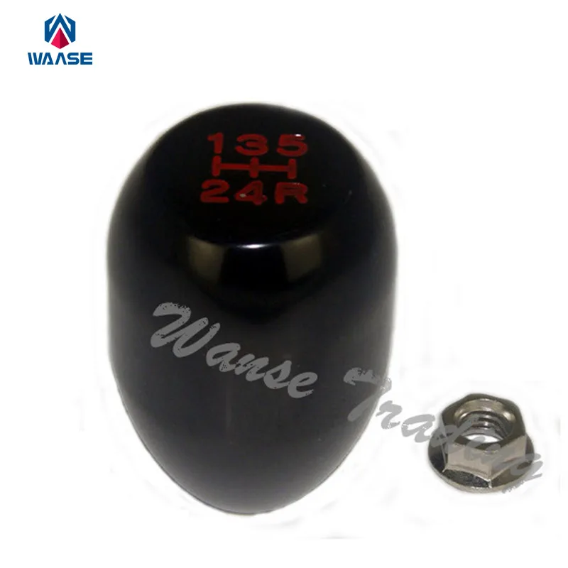 Car 5 Speed MT Manual Gear Shift Knob Black For HONDA ACURA Civic Integra CRX EF EK DA DC Auto Replacement  Interior Parts