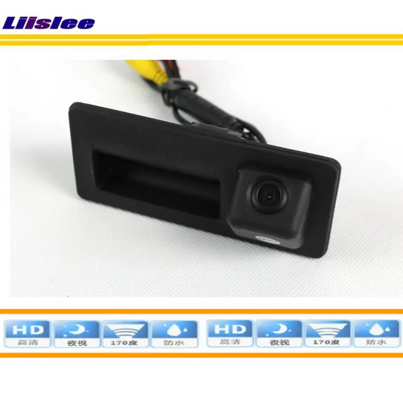 For VW Sharan 2009 2010 2012 2013 2014 Auto Back Door Trunk Handle Reverse Rear Camera Integrated Car System CAM HD CCD 1/3