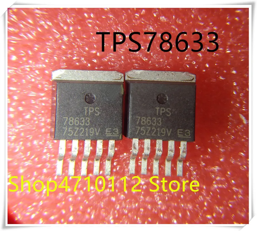 NEW 10PCS/LOT TPS78633KTTT TPS78633KTTR TPS78633 TO-263