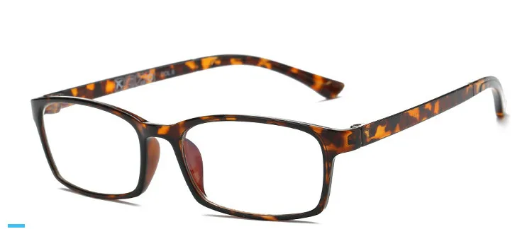 Fashion TR90 Eye Glasses Frame For Women Men prescription Optical Frames With Clear Lens ultra-light many colors