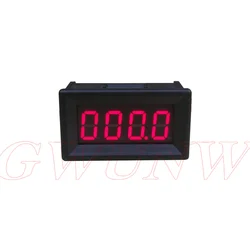 GWUNW BY436AK1 100mA 200mA 1A 2A 5A 10A 20A 30A 50A 100A 200A digit ammeter Current Panel Meter 0.36 inch 4 bit  LED