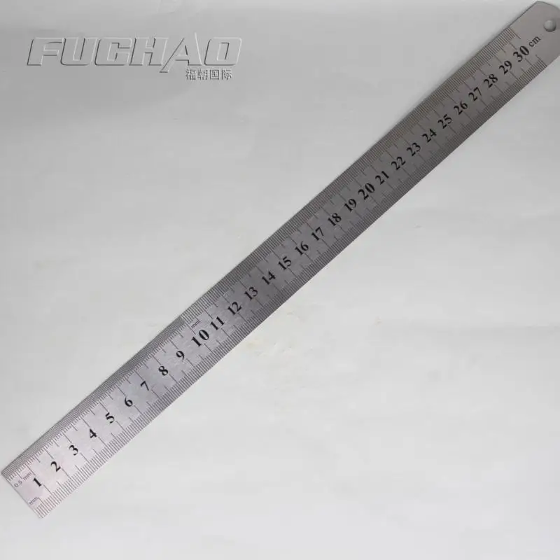 30cm Stainless Steel Ruler Metric Ruler Precision double-sided Measuring Tool Stationery School Office Accessories Complete Spec