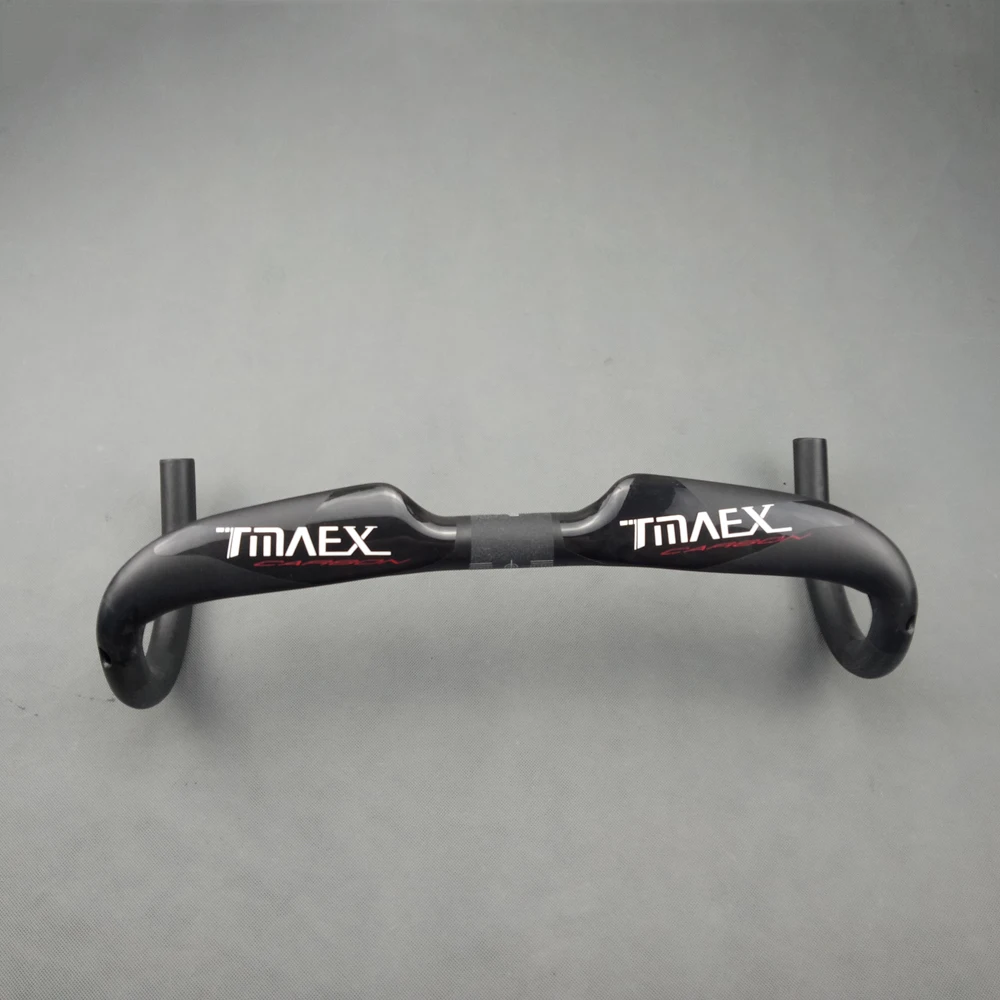 TMAEX-Full Carbon Fiber Bicycle Handlebar, Road Bike Stem, UD Matt, Free Global Shipping, New