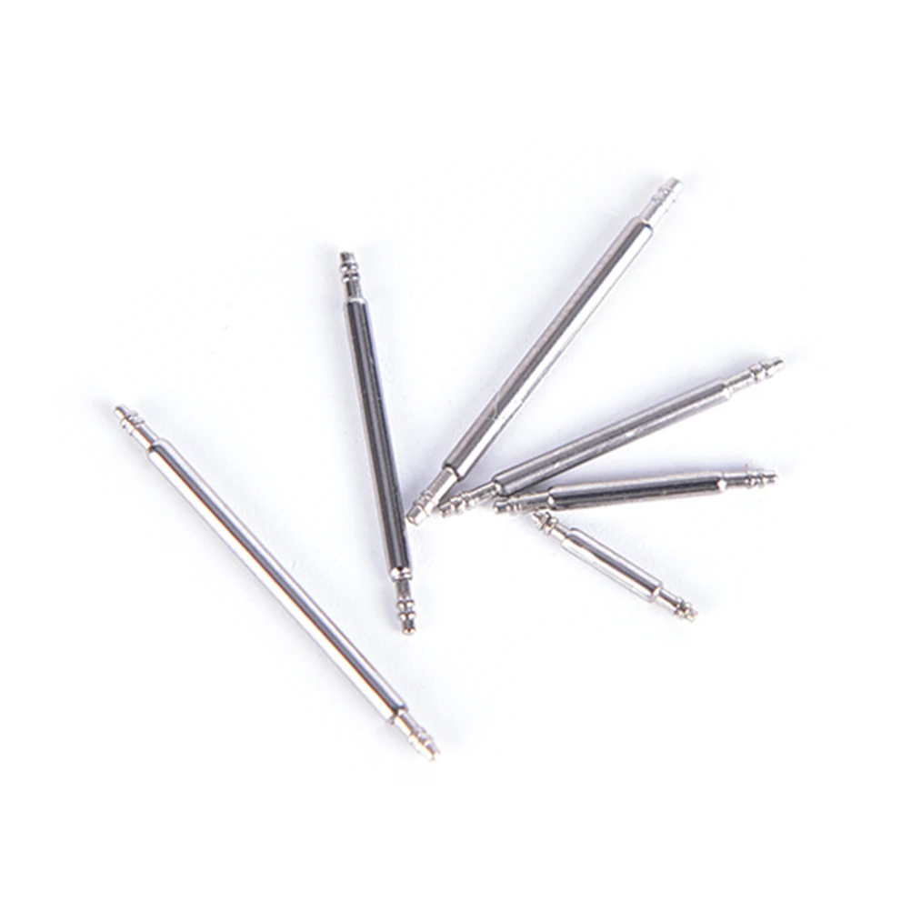 20pcs 8mm 12mm 16mm 18mm 20mm 22mm Stainless Steel Watch Band Spring Bars Strap Link Pins Repair Watchmaker Tools