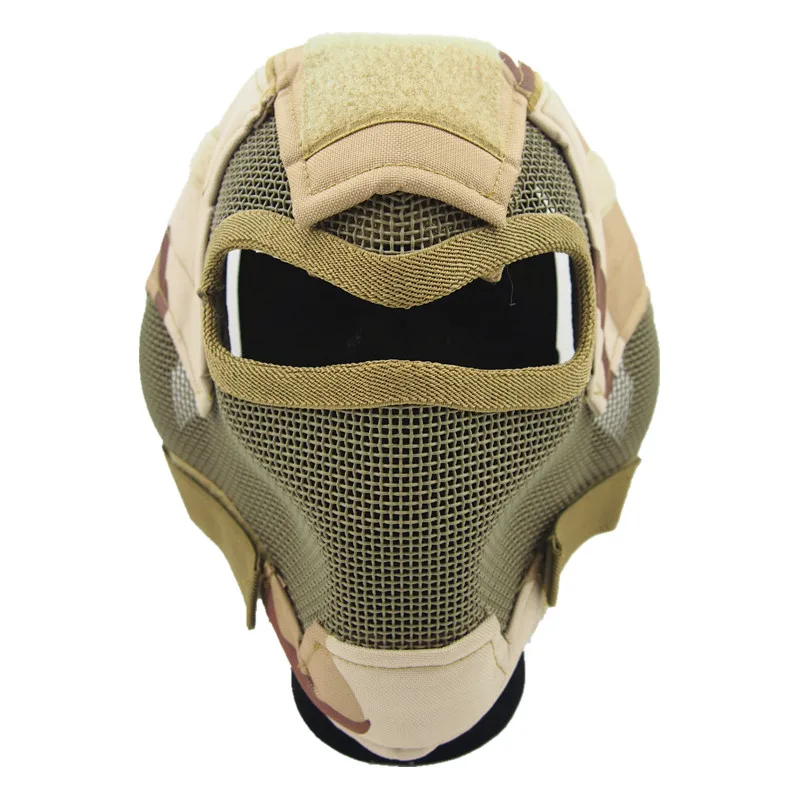 

V7 ultimate steel wire mesh mask 2015 hunting tactical protective airsoft mask GZ90054