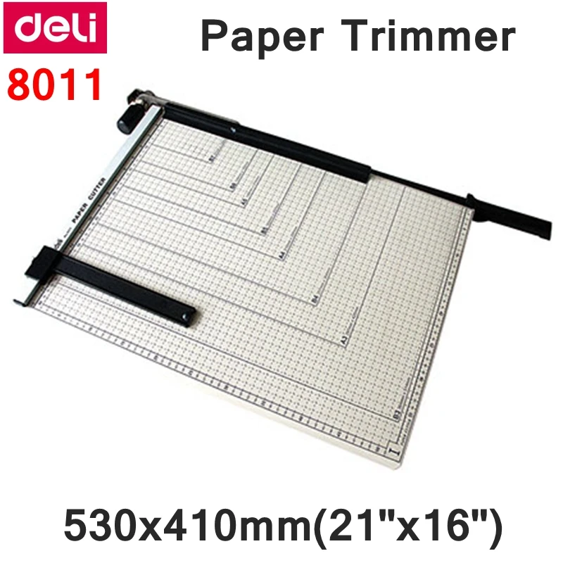 [ReadStar]Deli 8011 Manual paper trimmer 530x410mm(21