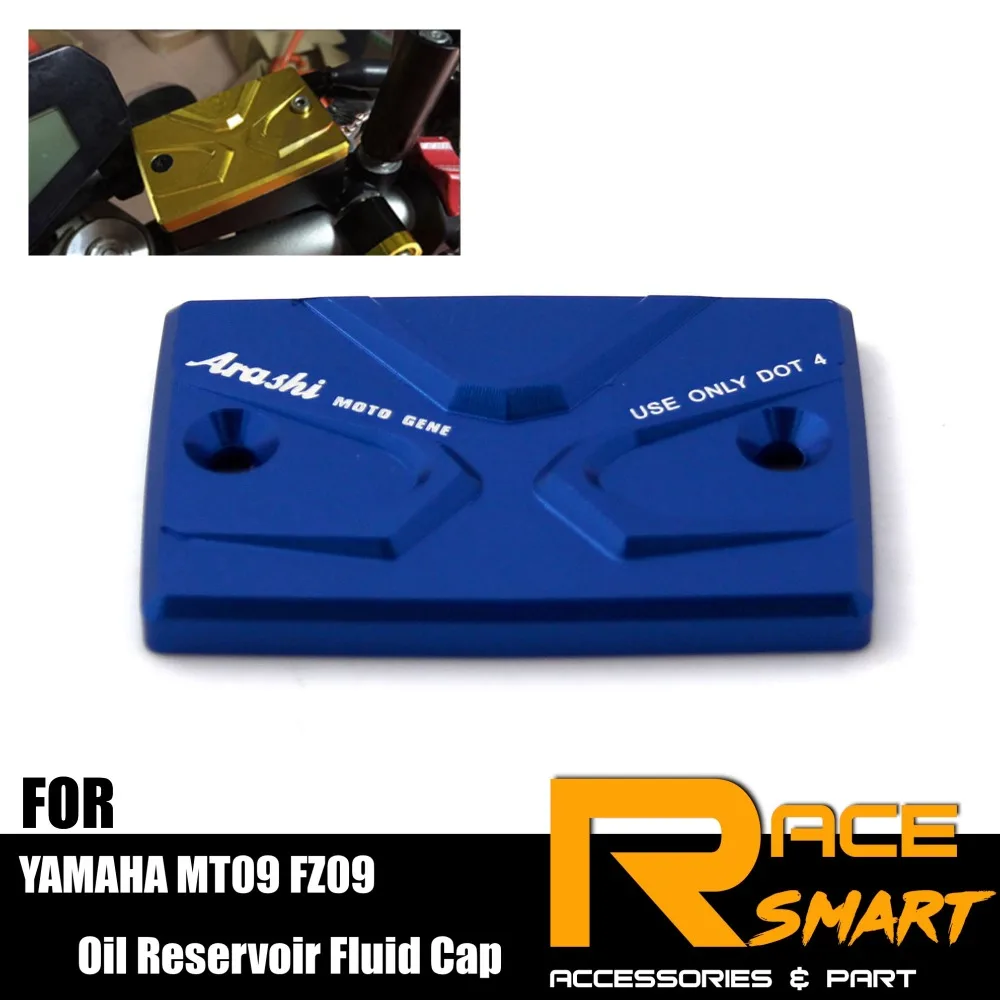 1 Set Motorcyclre Front Brake Fluid Reservoir Cap Cover For YAMAHA MT-09 FZ-09 2014-2015 / MT-07 FZ-07 14 15 MT09 FZ09 MT07 FZ07