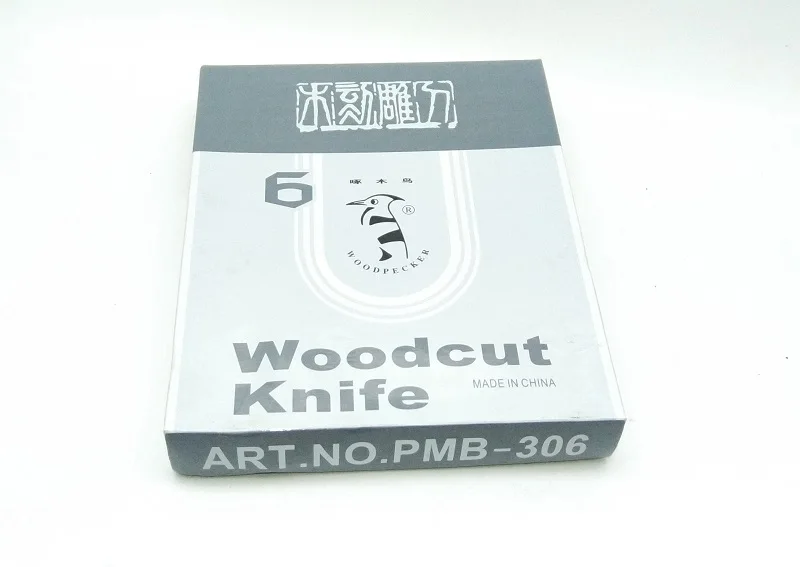 NUOVO 6 Pz/set Xilografia coltello Picchio Strumenti di Intaglio del Legno Chip Dettaglio Scalpello set di strumenti da Falegname
