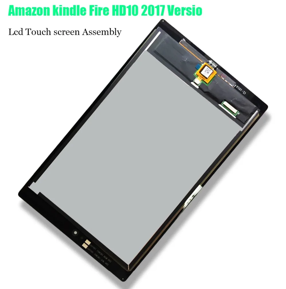 100% New for Amazon kindle Fire HD10 2017 SL056ZE / 2019 9TH GEN m2v3r5 HD 10 Kids Edit LCD Display Touch Screen Digitizer