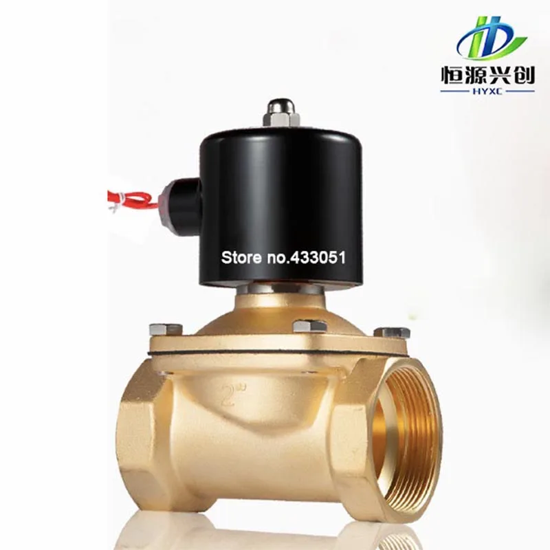 1/4",1/8",1/2",3/4",1",2", AC220V, DC12V/24V Электрический электромагнитный клапан Пневматический клапан для воды, масла, воздуха, NC