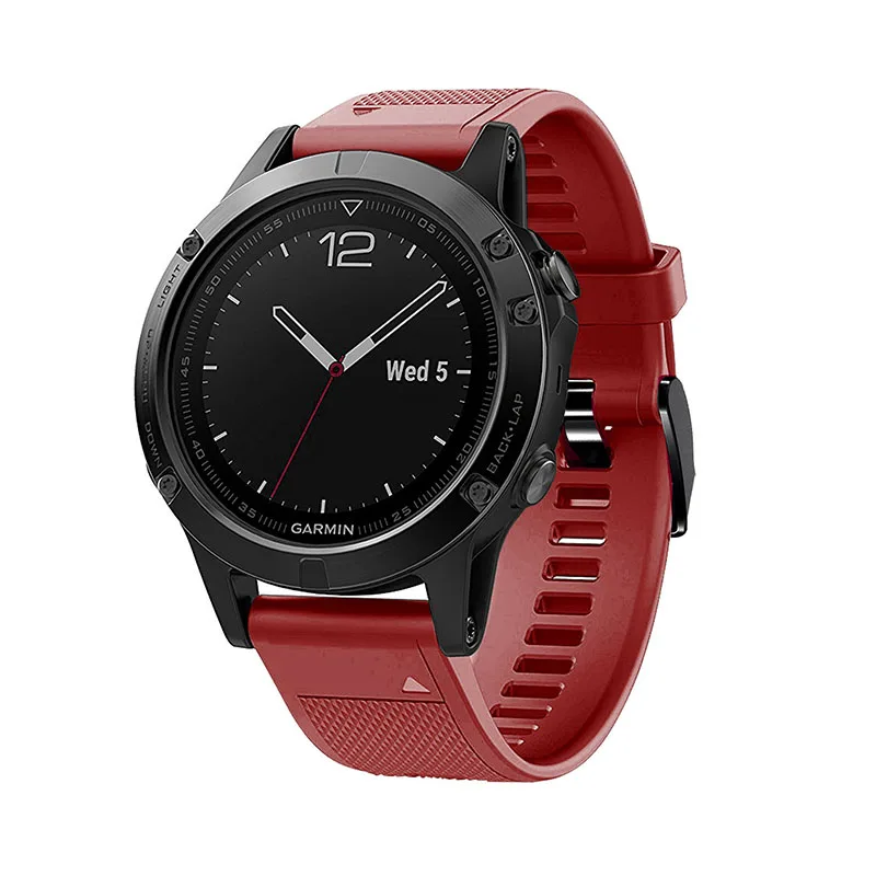 Watch band Quick Release Wrist Band Watch Strap for Garmin Fenix 5 forerunner 935 GPS Watchband Fashion Sports Silicone Bracelet