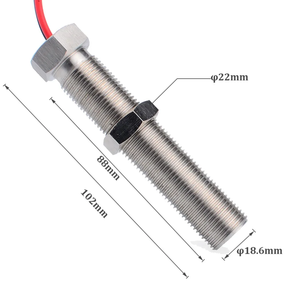 New MSP6724 Diesel Generator Engine Magnetic Pickup Sensor Rotational Speed Sensor RPM for Generator Set