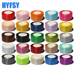 silk 40mm wide (25 yards/roll）satin ribbon DIY handmade materials gift wrapping hair bow 4cm