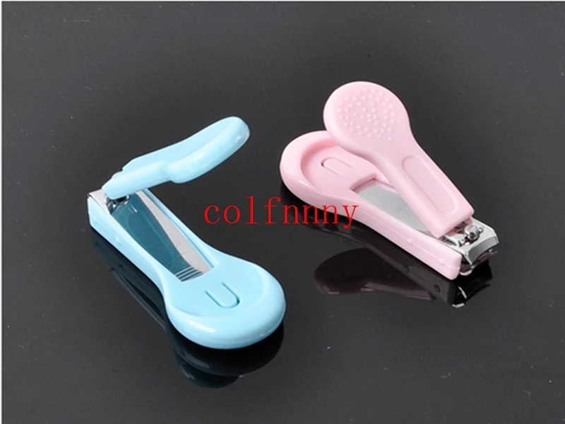 

720pcs/lot Safety Stainless Steel Nail Clipper Pink Nail Nippers Professional Manicure Finger Cuticle Nail Cutter