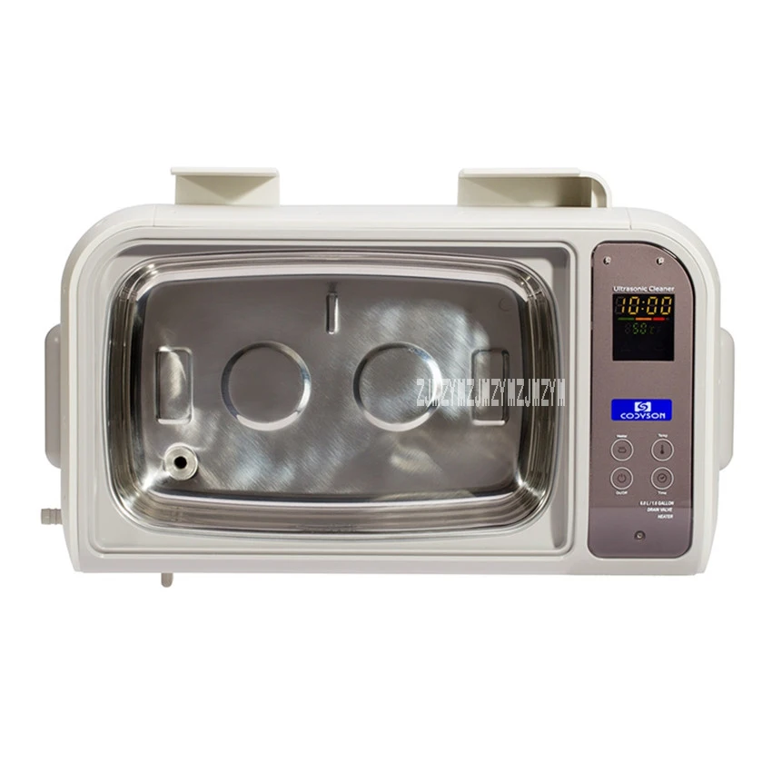 New Arrival CD-4862 6L Ultrasonic Cleaning Machine Laboratory Dental Tools Hardware Cleaning 220V / 50HZ and 110V 300W 6000ml